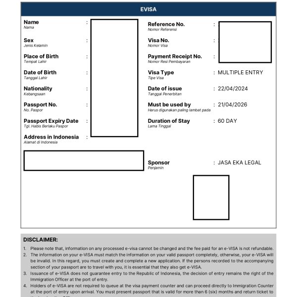 Multiple Entry Business Visa